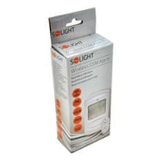 Solight  Pohybový senzor+GSM alarm, dálkové ovládání, bílý