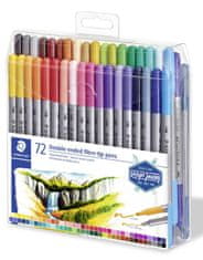 Staedtler Fixy Design Journey, 72 různých barev, sada, oboustranné