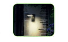 ACA Lightning  Zahradní nástěnné LED svítidlo VALLE 13W/230V/3000K/780Lm/140°/IP54, tmavě šedé