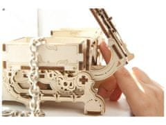 UGEARS Antique Box dřevěné mechanické puzzle 3D