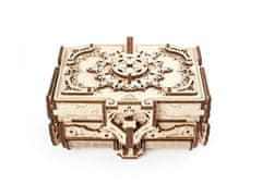 UGEARS Antique Box dřevěné mechanické puzzle 3D