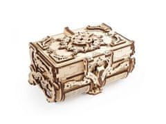 UGEARS Antique Box dřevěné mechanické puzzle 3D