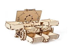 UGEARS Antique Box dřevěné mechanické puzzle 3D