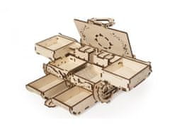 UGEARS Antique Box dřevěné mechanické puzzle 3D