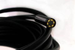 W-STAR W-Star Endoskopická kamera USB UCAM5x5 sonda 5,5mm 5m HD měkký kabel konektor 3V1 USBC