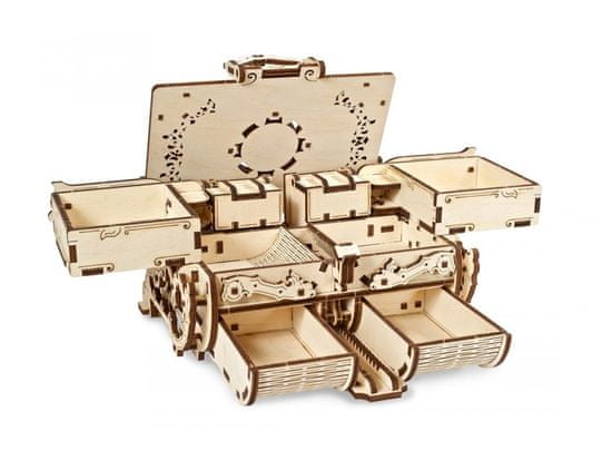 UGEARS 3D mechanické puzzle Amber Box 189 součástí