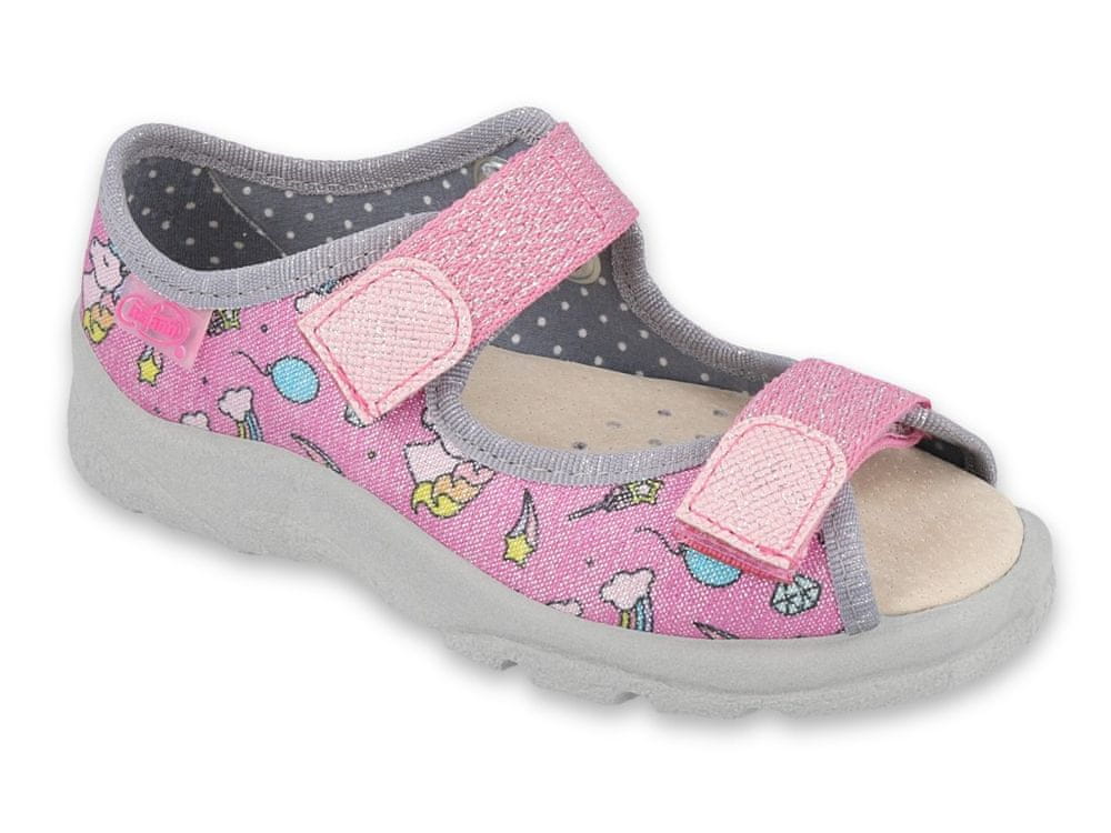 Befado Dívčí sandálky Max 869X136 26 růžová