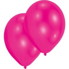 Amscan Latexové balónky tmavě růžové 10ks 27,5cm 