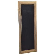Greatstore Tabule 3 ks 30 x 70 cm masivní teakové dřevo