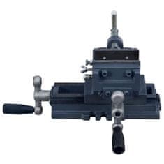 shumee Ručně ovládaný strojní svěrák pod vrtačku křížový 70 mm