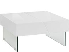 Danish Style Konferenční stolek Puna, 75 cm, bílá