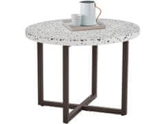 Danish Style Odkládací stolek Stephanie, 60 cm, bílá