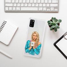 iSaprio Silikonové pouzdro - Coffe Now - Blond pro Samsung Galaxy A41