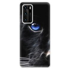 iSaprio Silikonové pouzdro - Black Puma pro Huawei P40