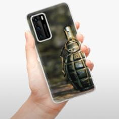 iSaprio Silikonové pouzdro - Grenade pro Huawei P40