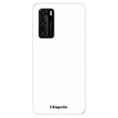 iSaprio Silikonové pouzdro - 4Pure - bílý pro Huawei P40