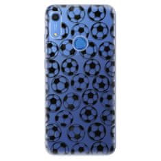 iSaprio Silikonové pouzdro - Football pattern - black pro Huawei Y6s