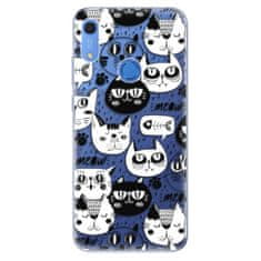 iSaprio Silikonové pouzdro - Cat pattern 03 pro Huawei Y6s