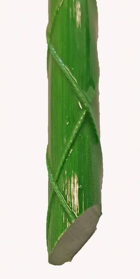 Orlimex Zahradní tyč z kompozitu - zelená, Ø 8 mm, délka 2 m