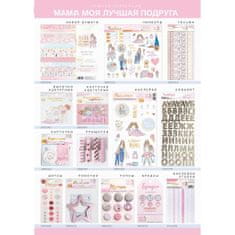 Kraftika Plastové kulaté kabošony na scrapbooking, rozměry 10 x 14 cm