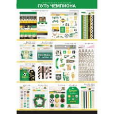 Kraftika Nýtky na scrapbooking, sada "champions", dekorační