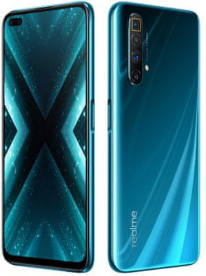 Realme X3 SuperZoom, velký full hd+ displej 120 Hz, rychlé nabíjení, výkonný procesor Snapdragon 855+, šest fotoaparátů, ultra širokoúhlý, periskopický zoom, 60násobný zoom, duální ultraširokoúhlá selfie kamera