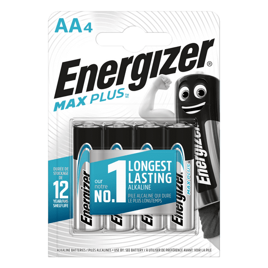 HJ  Baterie AA/LR6 Energizer MAX Plus 4ks (blistr)