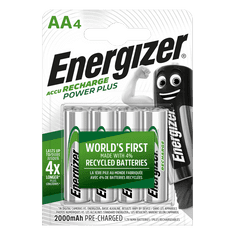 HJ  Baterie AA/HR6 2000mAh ENERGIZER POWER PLUS 4ks (blistr)