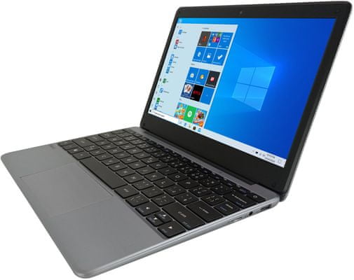 Notebook Umax VisionBook 12Wa Gray (UMM230123) 15,6 palce citlivý touchpad pohodlný zdvih klávesnice