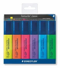 Staedtler Zvýrazňovač "Textsurfer classic 364", sada, 6 barev, 1-5 mm 364 WP6