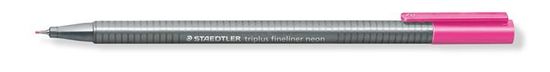 Staedtler Liner "Triplus 334", neon růžová, 0,3 mm, 334-221