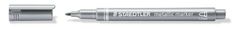 Staedtler Metalický popisovač, 1-2mm, kuželový hrot, stříbrná 8323-81