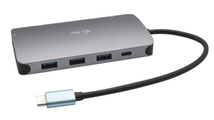 i-tec USB-C Metal Nano Dock Docking Station, Power Delivery 100 W