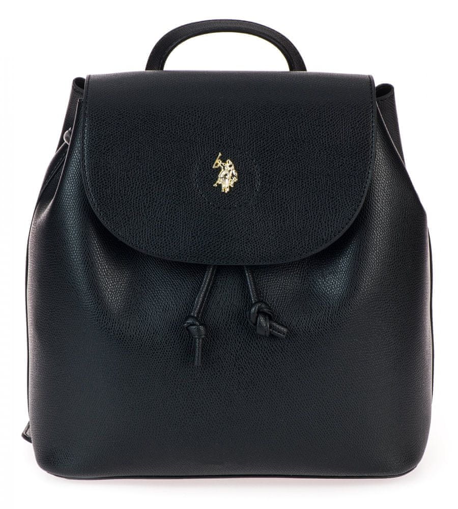 U.S. Polo Assn. černý batoh Jones Backpack Bag