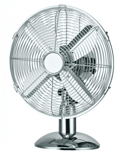 SOVIO ventilátor stolní kovový 12"