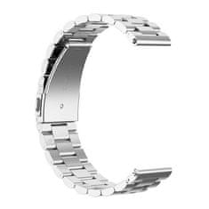 BStrap Stainless Steel řemínek na Huawei Watch GT/GT2 46mm, silver