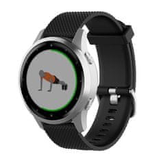 BStrap Silicone Land řemínek na Garmin Vivoactive 3, black