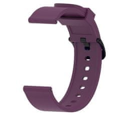 BStrap Silicone řemínek na Xiaomi Amazfit GTS, dark purple