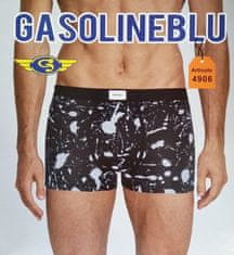 Gasoline Blu 4906 pánské boxerky Barva: černá, Velikost: M