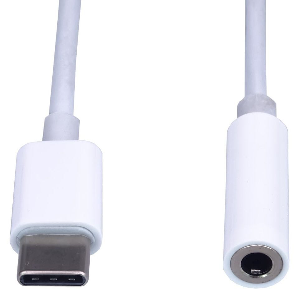PremiumCord Převodník USB-C na audio konektor jack 3,5mm female 10 cm, ku31zvuk01 - použité