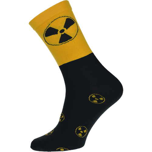 WiTSocks Veselé Ponožky Radiace