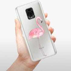 iSaprio Silikonové pouzdro - Flamingo 01 pro Xiaomi Redmi Note 9 Pro