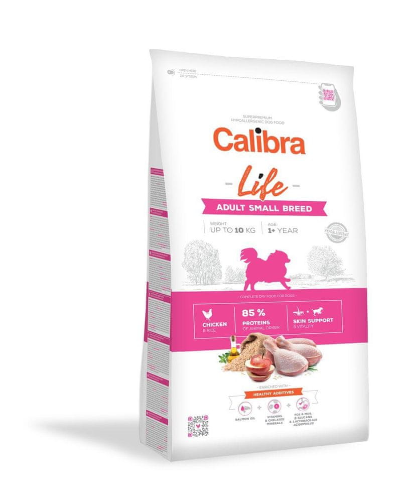 Calibra Dog Life Adult Small Breed Chicken 6 kg