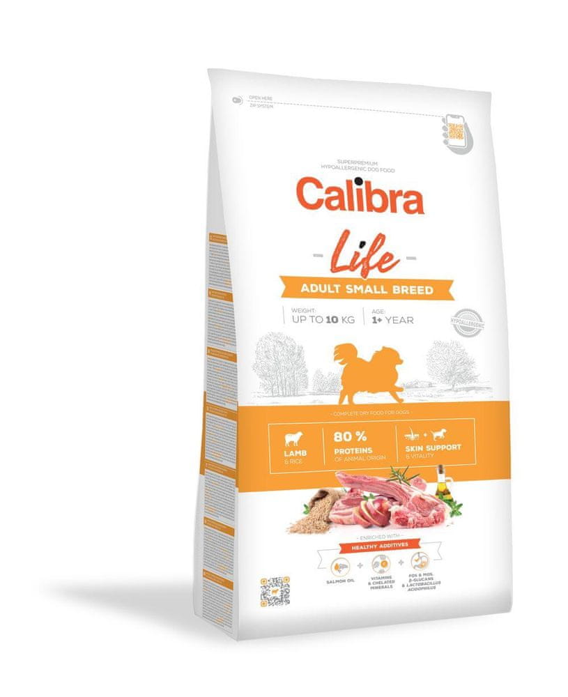 Calibra Dog Life Adult Small Breed Lamb 6 kg