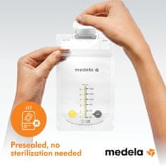 Medela Sáčky na skladování mléka, 180 ml - bal. 25 ks