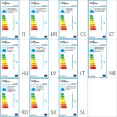 Vidaxl Stropní svítidlo s korálky černé kulaté E14