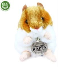 Rappa Plyšový křeček, 13 cm, ECO-FRIENDLY