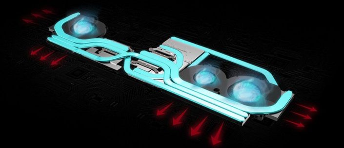 herní notebook MSI GS75 Stealth 10SF-054CZ cooler boost rychlé síťové připojení krátká odezva plynulé hraní inteligentní řešení