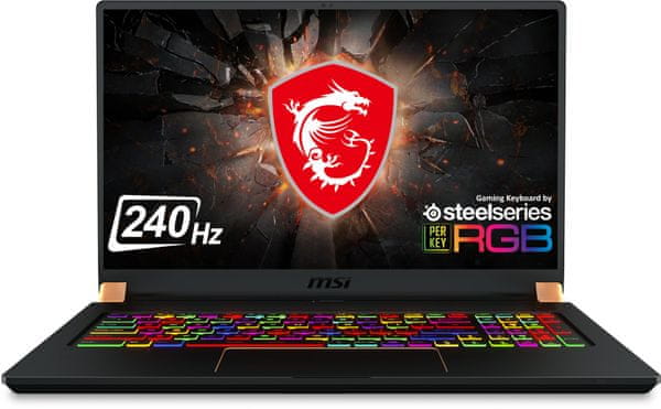 Notebook MSI GS75 Stealth 10SF-054CZ Full HD 16GB DDR4 samostatná grafická karta NVIDIA GeForce RTX 2070 Max-Q