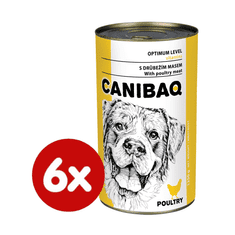 Dibaq CANIBAQ Classic drůbeží 6x1250 g